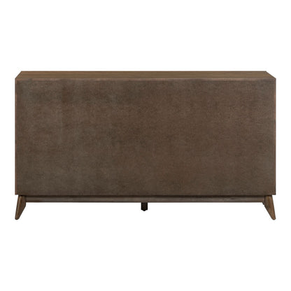Century Modern - 6 Drawer Dresser - Walnut