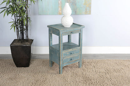 Marina - 27" Height Side Table - Sea Grass