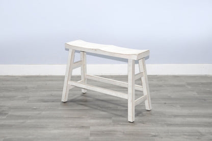 Marina - Bench With Wood Seat