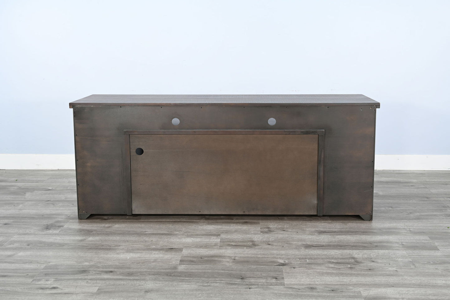 Homestead Hills - Media Console - Tobacco Leaf / Gray