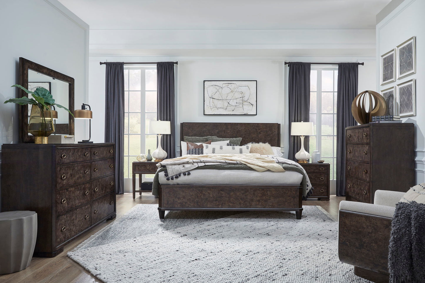 Rowan - Panel Bed