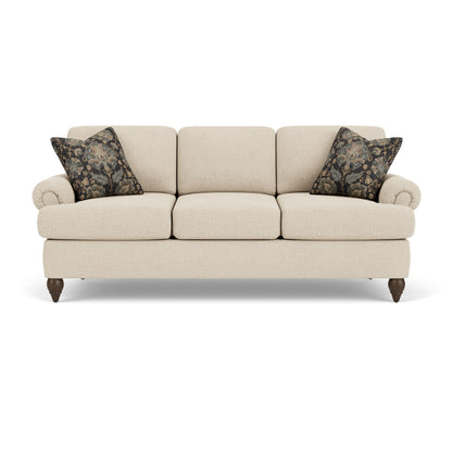 Moxy - Fabric Sofa, T-Shaped Seat Cushion, Rolled Arms