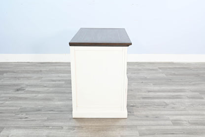 Carriage House - File Cabinet - Cottage White / Europen Dark