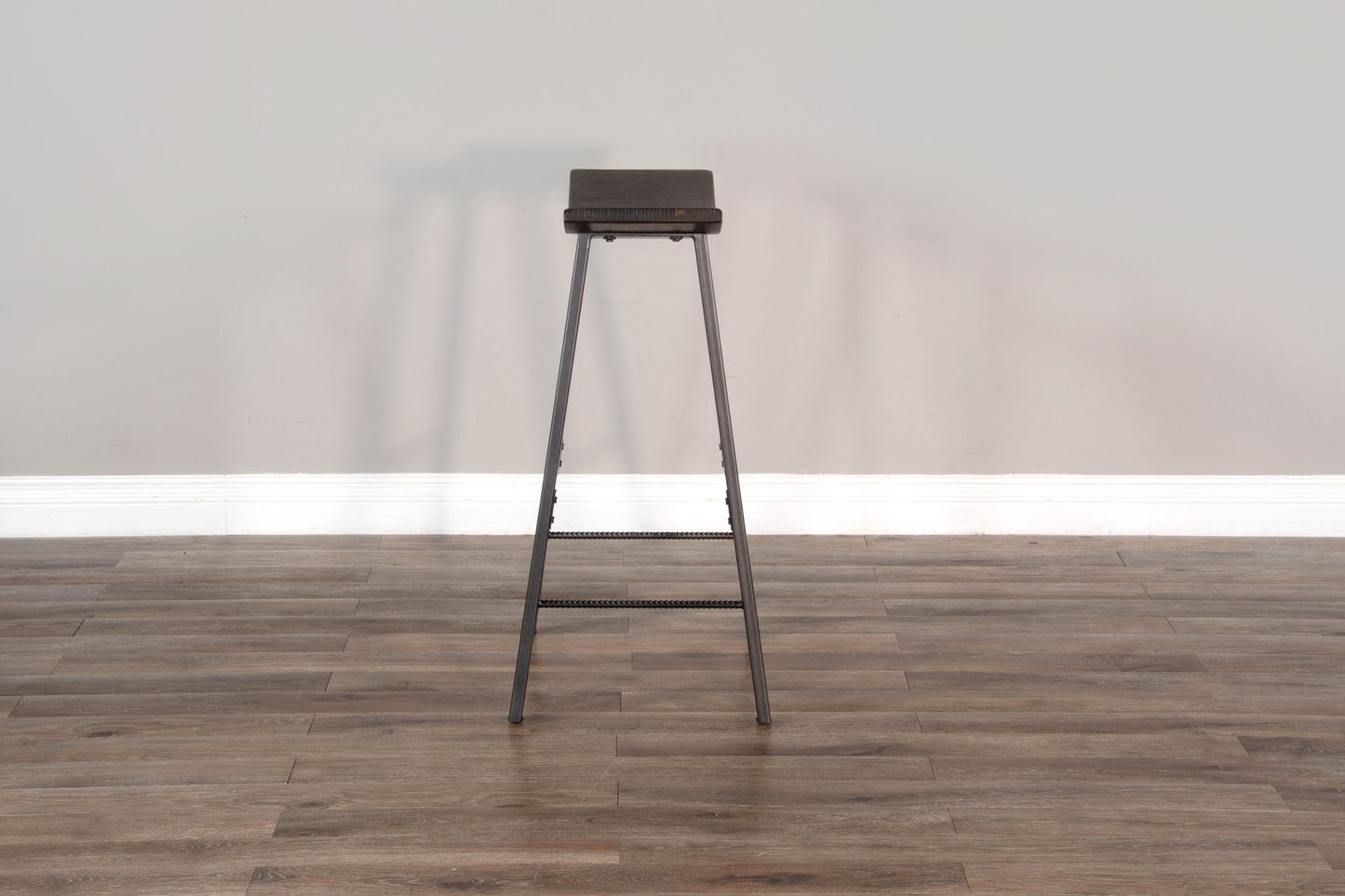 Homestead - Saddle Seat Metal Barstool (Set of 2) - Tobacco Leaf
