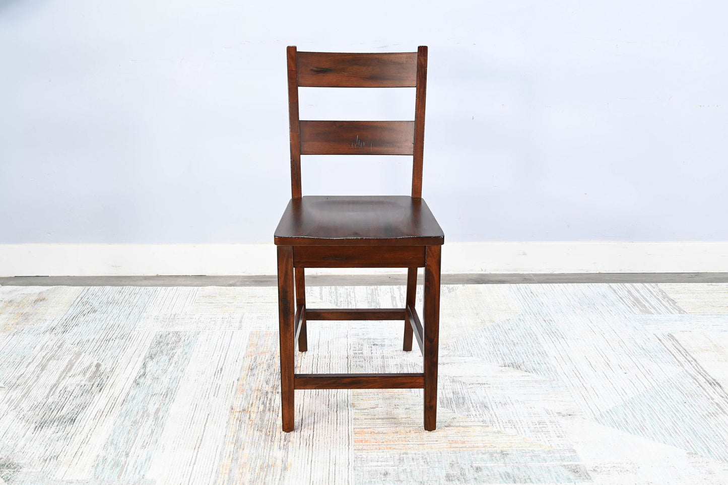 Tuscany - 40" Ladderback Chair With Wood Seat (Set of 2) - Vintage Mocha