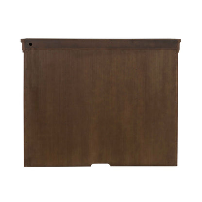Carolina Park - Credenza Hutch - Amber Brown