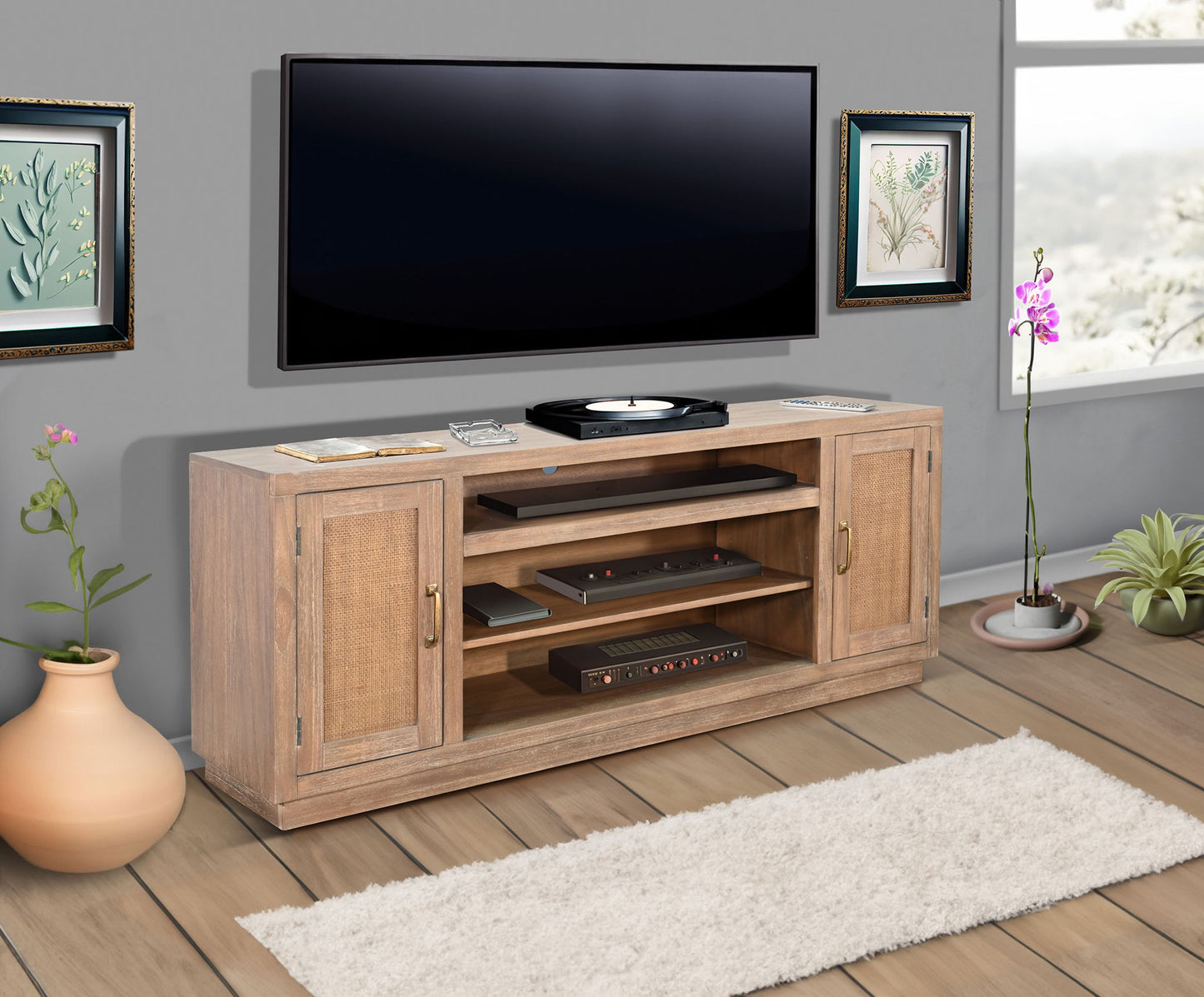 Media Console - Oak Grove