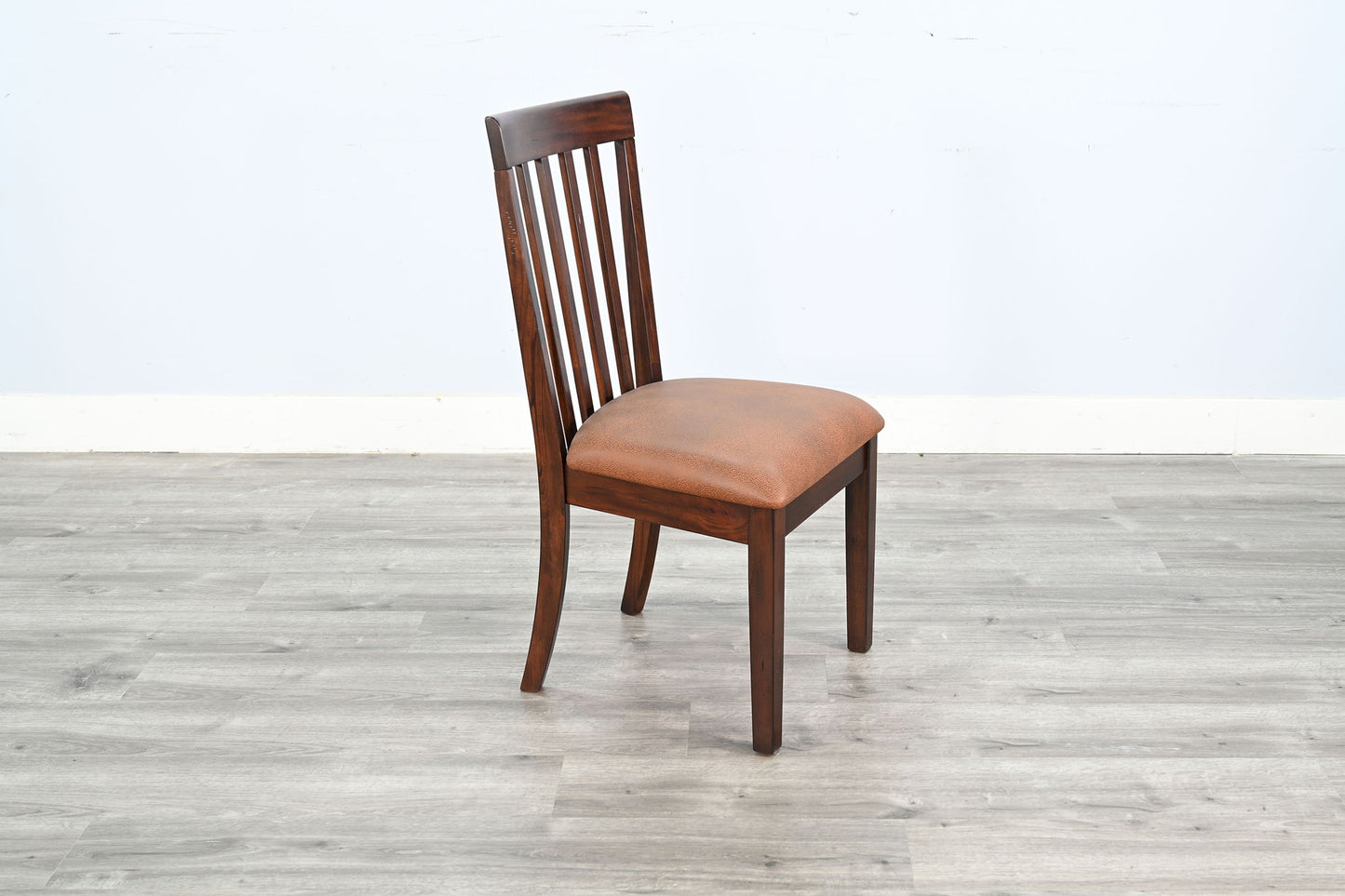 Santa Fe - Cushioned Slatback Dining Chair (Set of 2) - Dark Chocolate