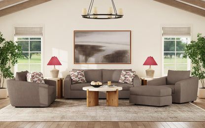 Chevy - Leather Sofa - Brown