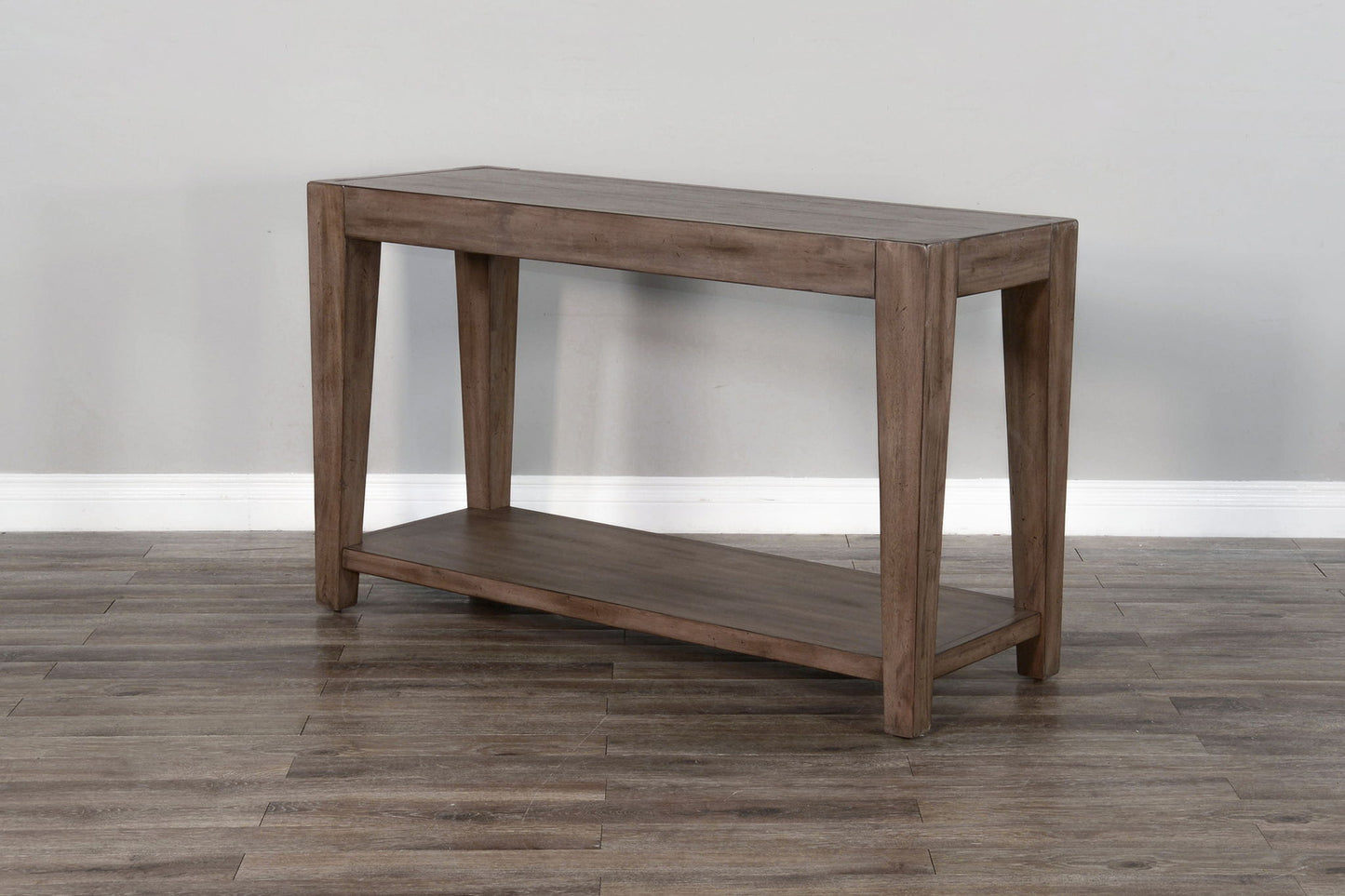 Doe Valley - Mahogany Wood Coffee Table With Casters