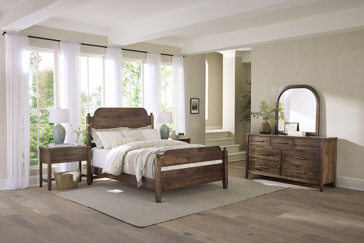 Pure Maple - 1 Drawer Bedside Table