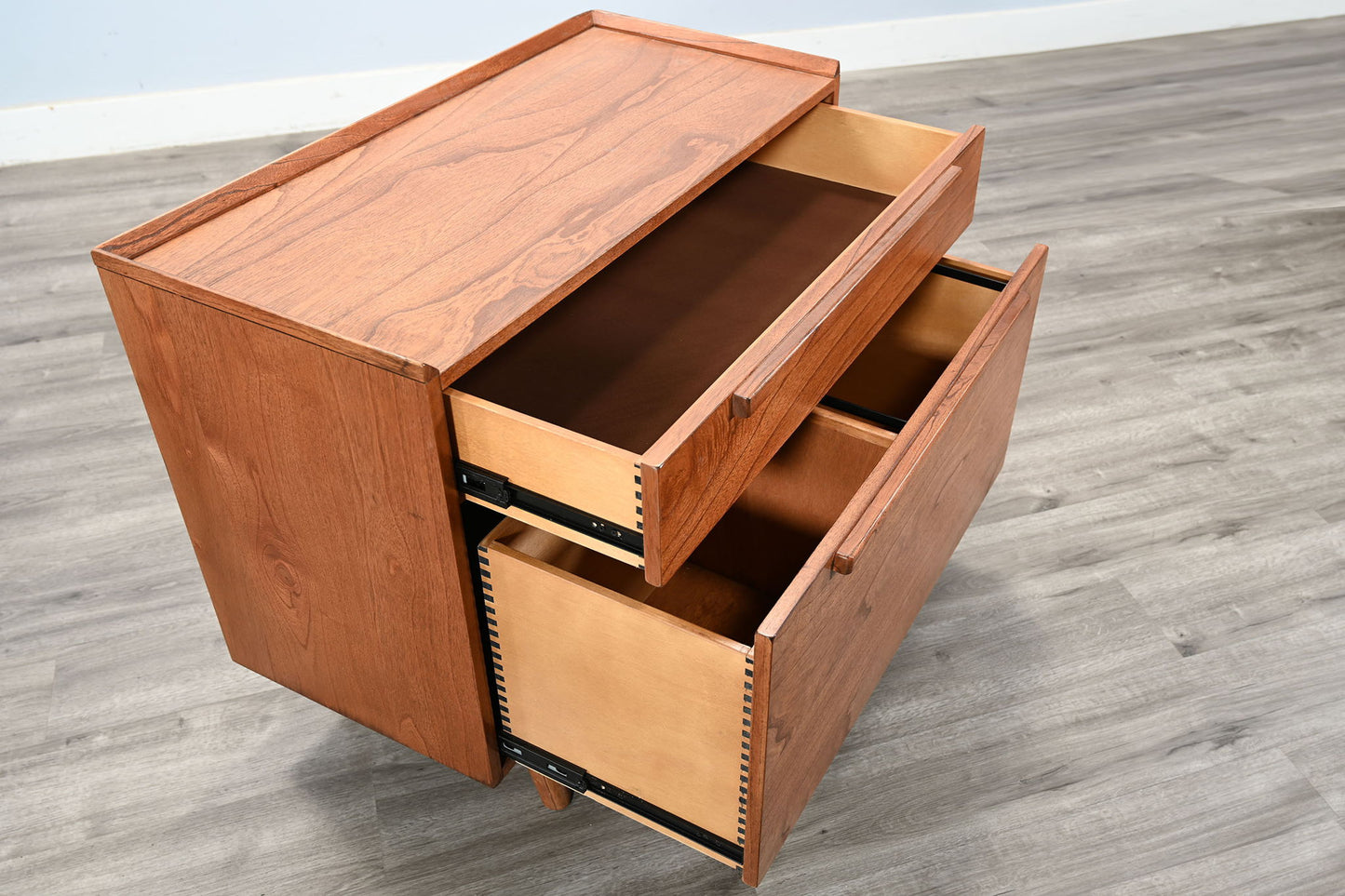 American Modern - Lateral File Cabinet - Cinnamon