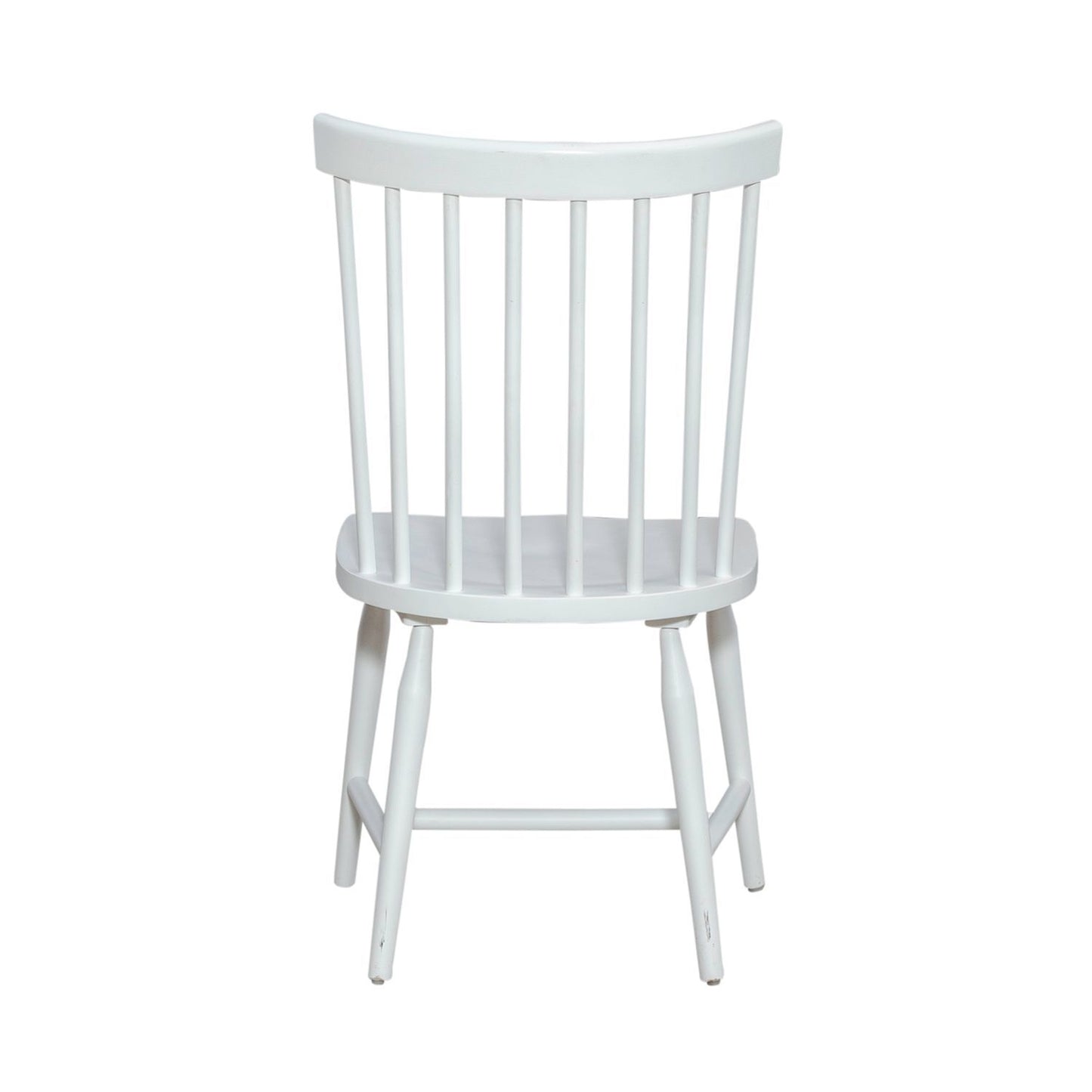 Palmetto Heights - Spindle Back Side Chair - Shell White & Driftwood