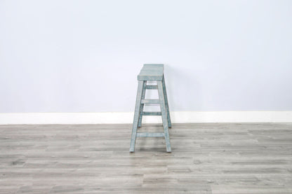 Marina - Bench With Wood Seat