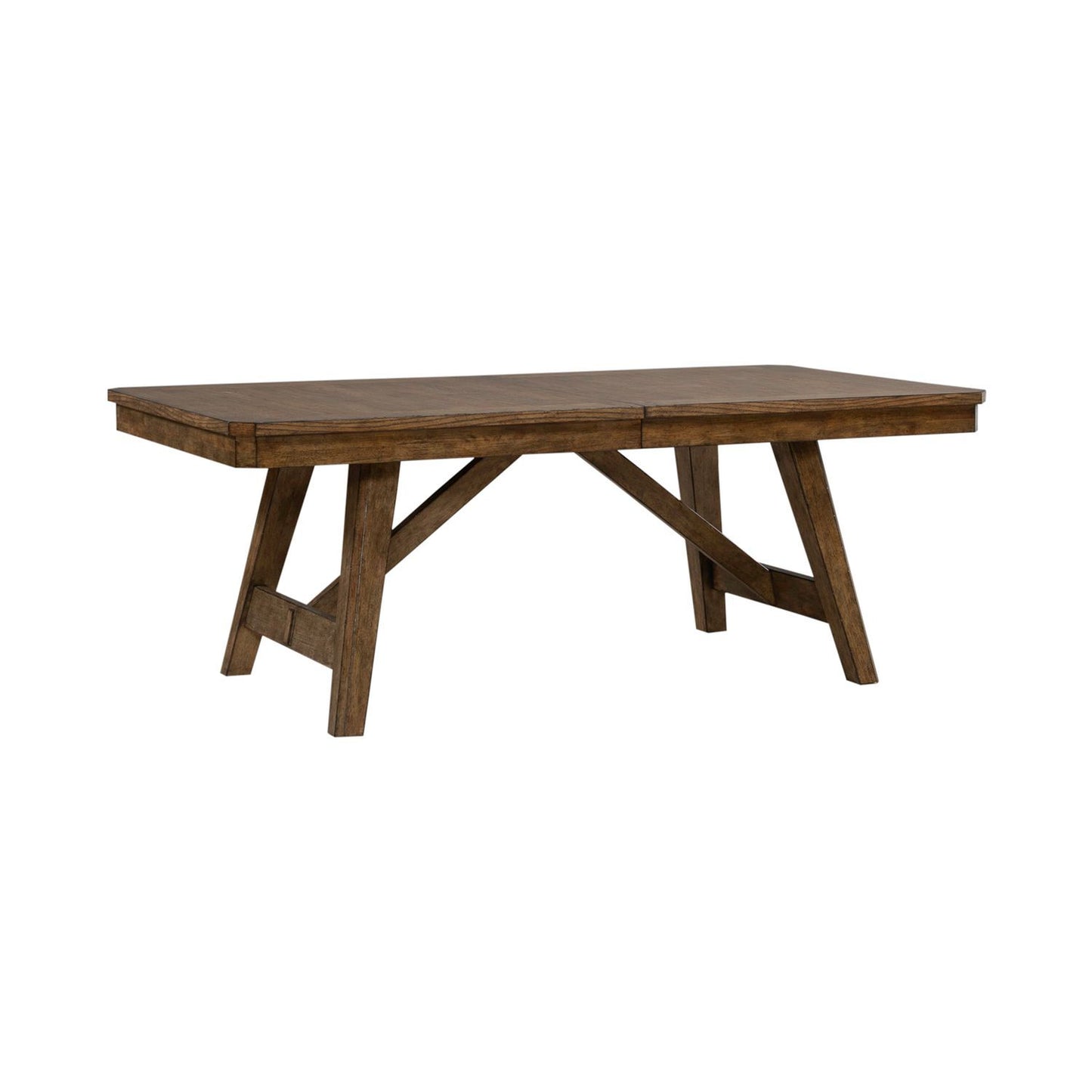 Carolina Park - Trestle Table - Amber Brown