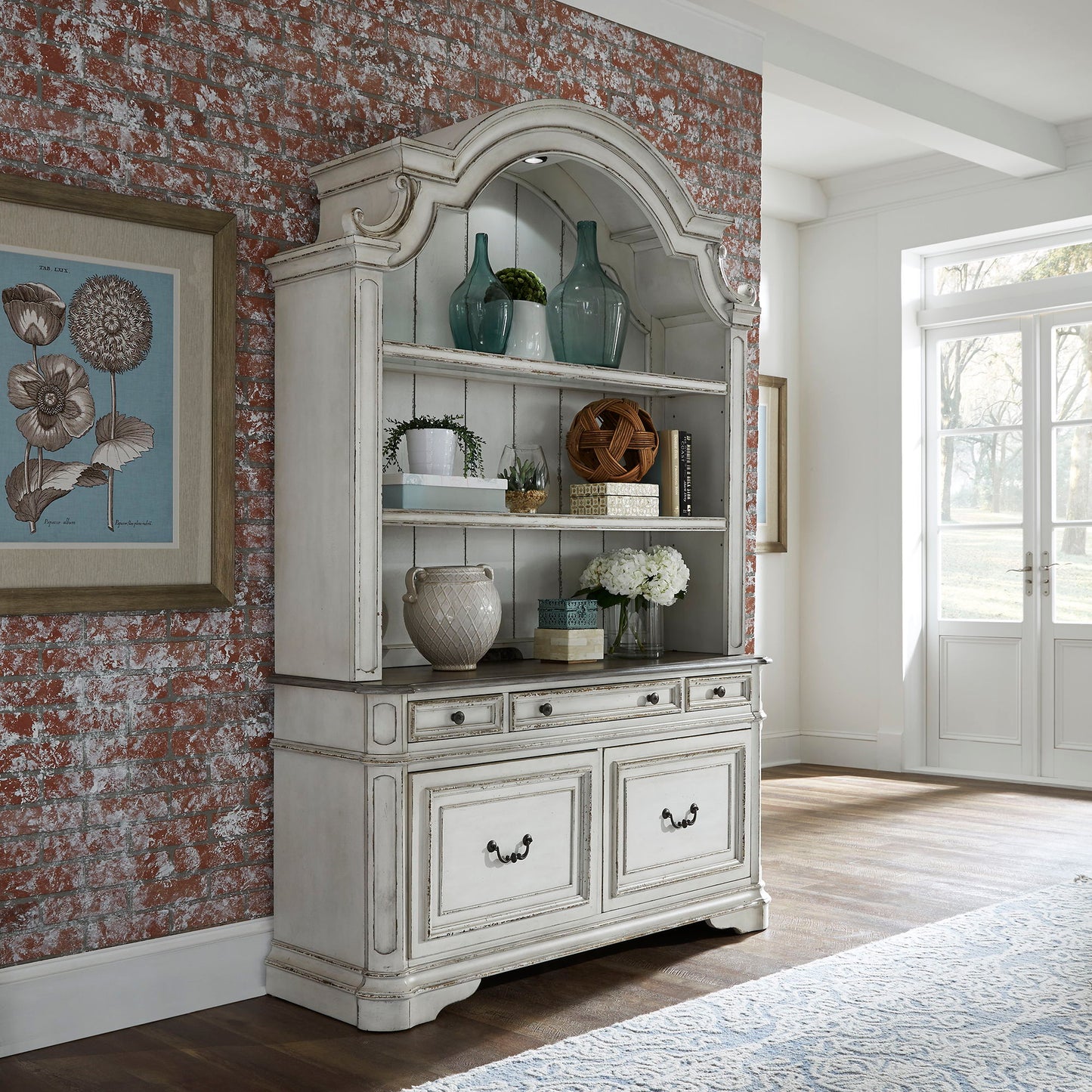 Magnolia Manor - Wood Credenza