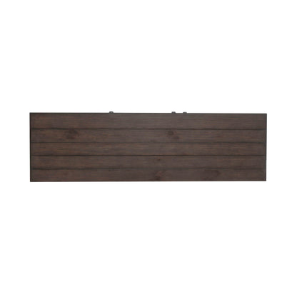 River Place - Accent Server - Riverstone White & Tobacco