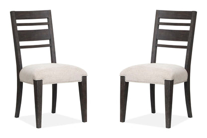 Plum Creek - Upholstered Side Chair With Wood Back (Set of 2)