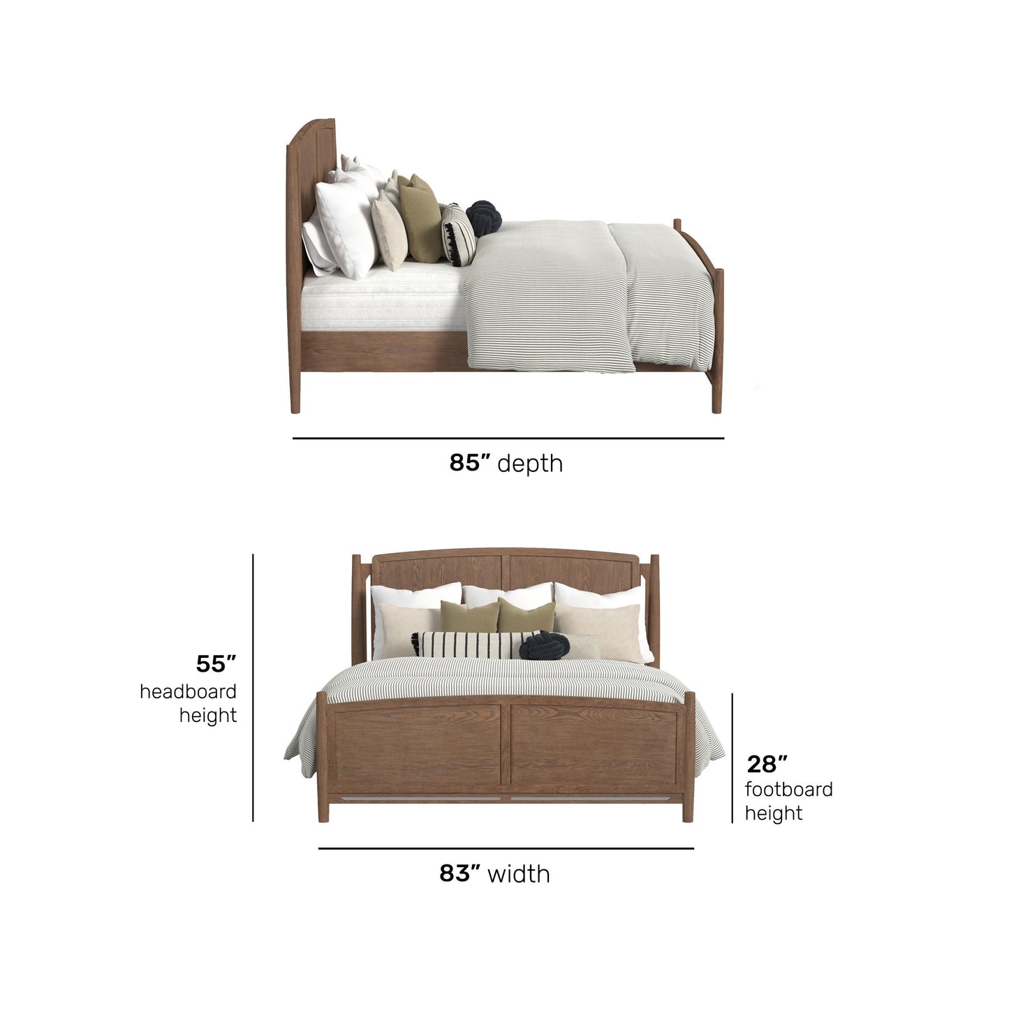 Verona - Panel Bed