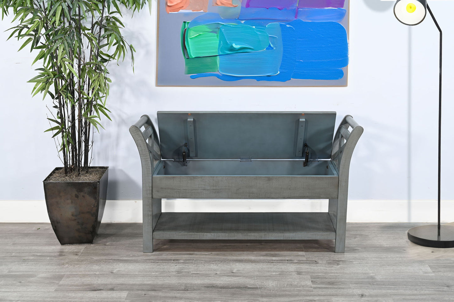 48" Accent Bench With Storage