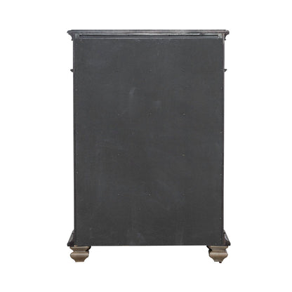 Carlisle Court - 5 Drawer Chest - Medium Brown