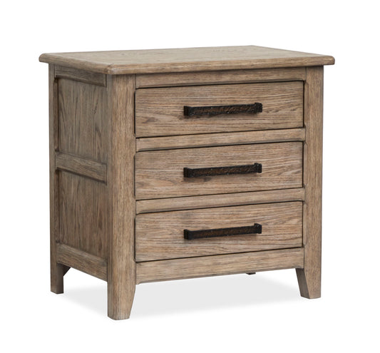 Claremont - Drawer Nightstand - Smokey Taupe