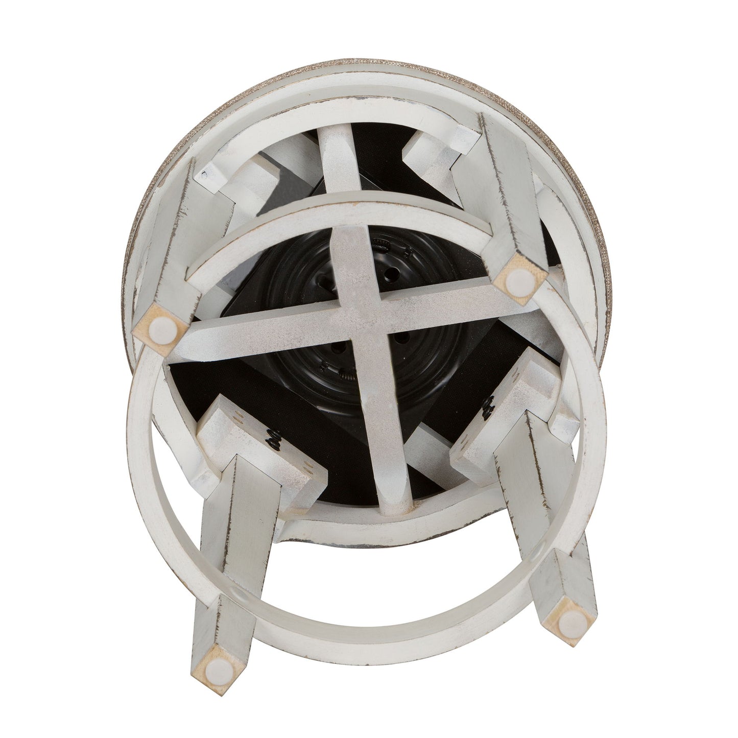 Magnolia Manor - Console Swivel Stool - Antique White