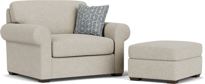 Randall - Fabric Ottoman