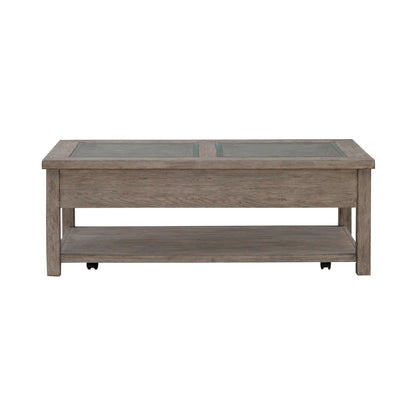 Skyview Lodge - Cocktail Table - Cobblestone