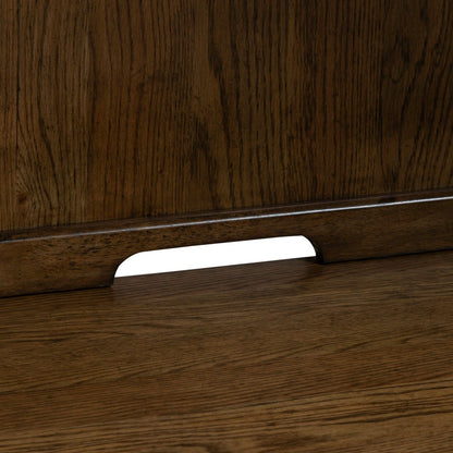 Carolina Park - Credenza & Hutch - Amber Brown