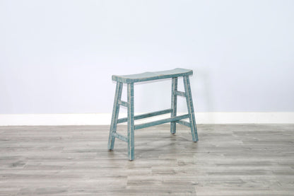 Marina - Bench With Wood Seat