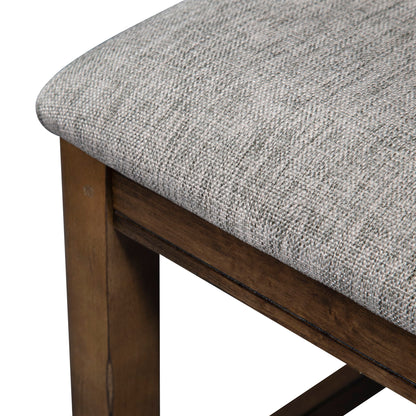 Santa Rosa - Lattice Back Counter Chair - Antique Honey