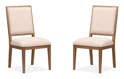 Marcel - Upholstered Side Chair (Set of 2) - Harvest Brown