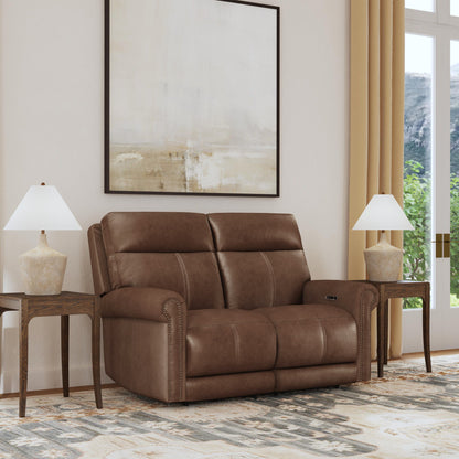 Alexander - Power Reclining Loveseat With Power Headrest & Lumbar