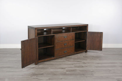 Homestead - Entertainment Wall (66,B,2Xp) - Tobacco Leaf