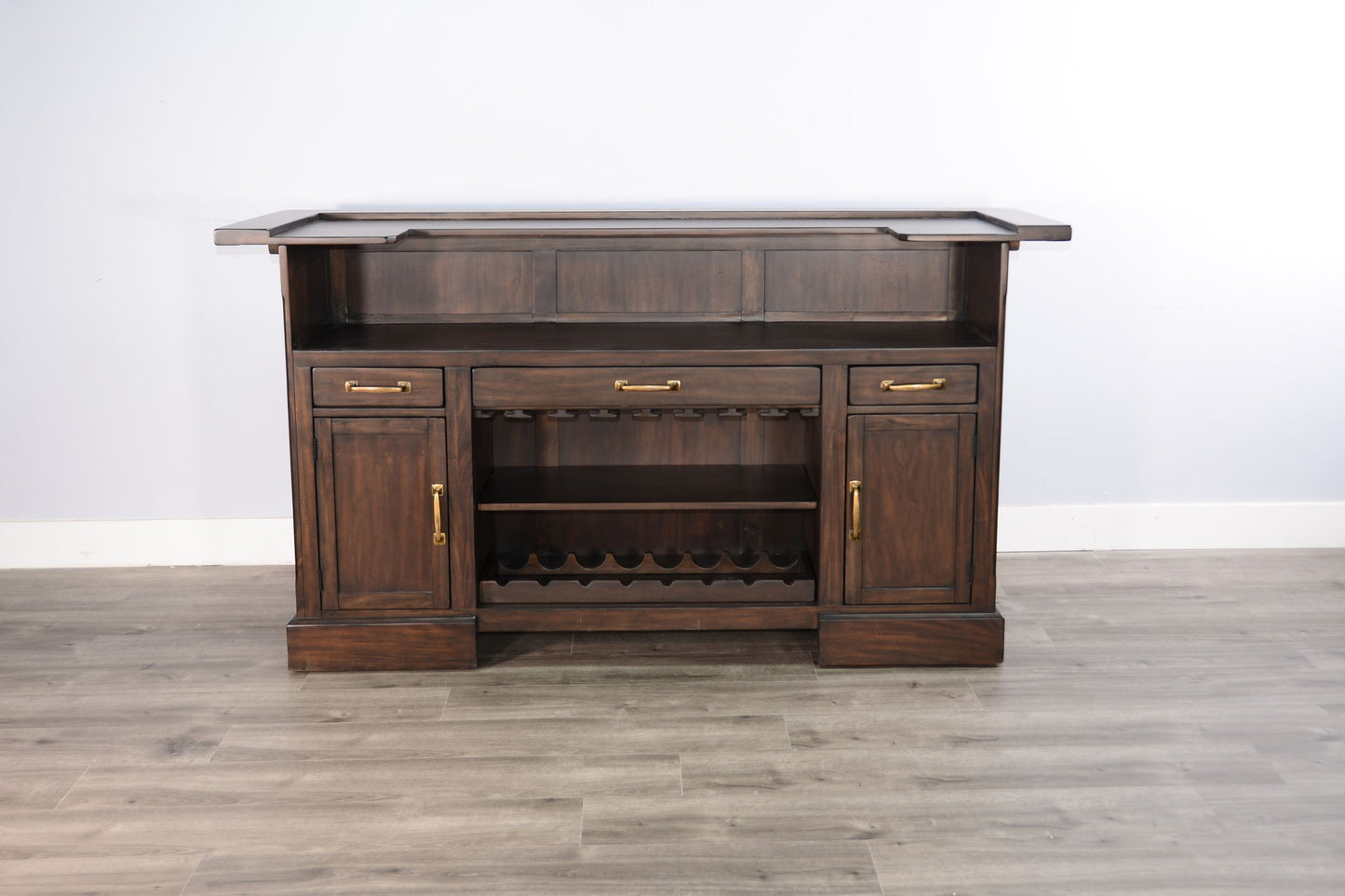 Wood Home Bar - Coffee Bean
