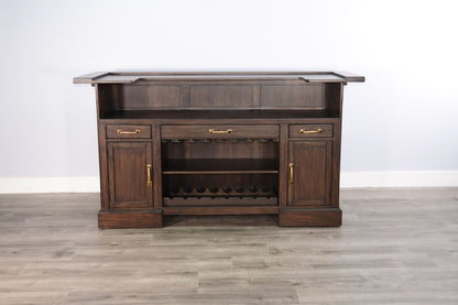 Wood Home Bar - Coffee Bean